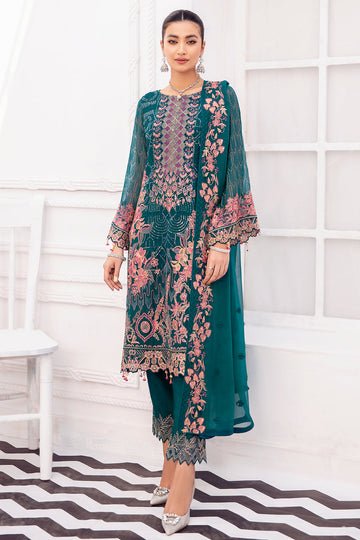 Ramsha D-808 Rangoon Chiffon Vol 8 2022 Online Shopping